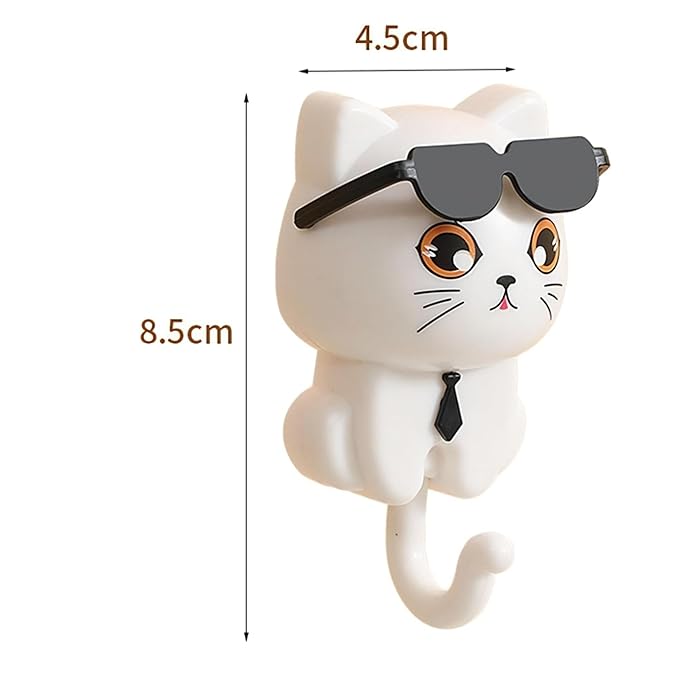 Lovely Cat Hook 1 Pic ( Multi Color )