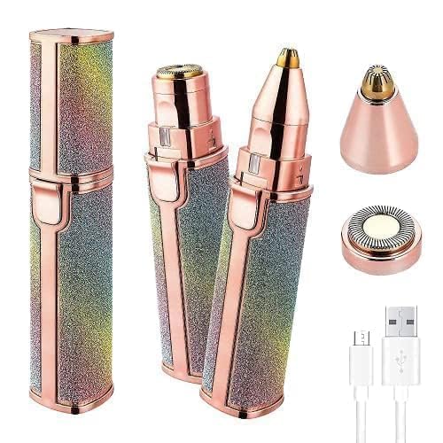 2 IN 1 Electric Eyebrows Trimmer And Women's Face Hair Remover